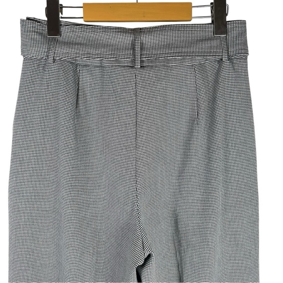 HOUSE OF HARLOW 1960 NWOT Women's Pants Size 6 Black White Wide Leg Houndstooth - Picture 6 of 8